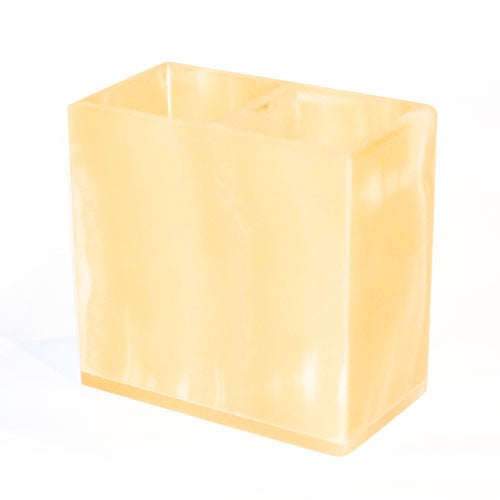 Old Kingdom Handcrafted Translucent Alabaster toothbrush Holder
