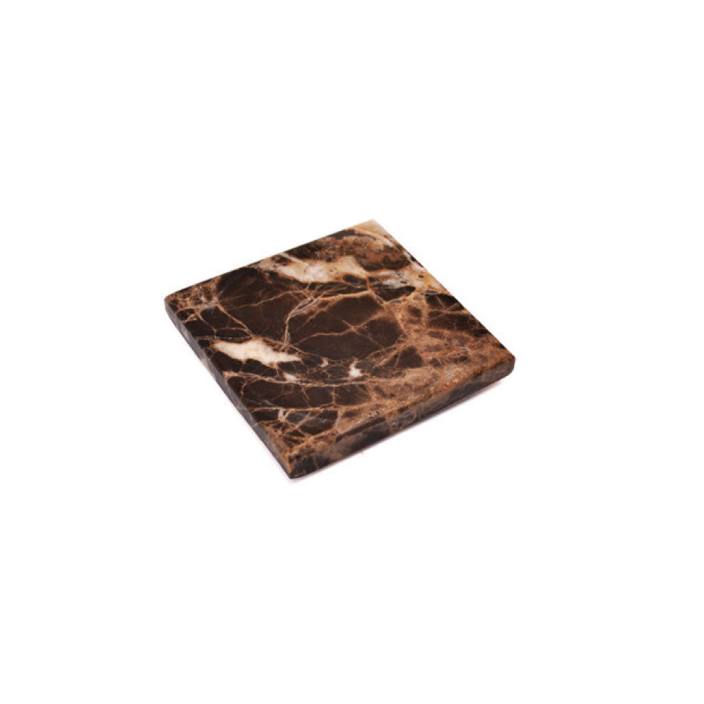 Yecla Handcrafted Spanish Brown Marble Soap Dish