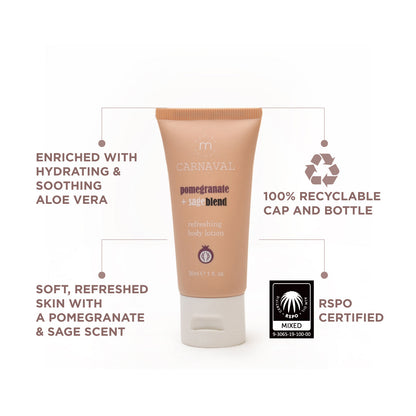M Carnaval Body Lotion 30ml Tube (25 Tubes/Box)