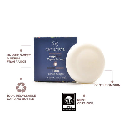 M Carnaval Soap 30g (48 Pcs/Carton)
