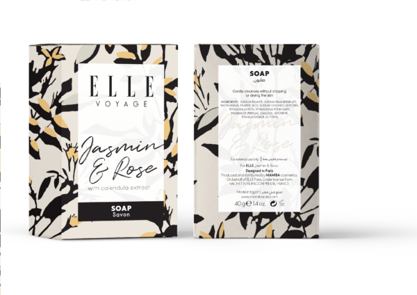 ELLE Jasmin & Rose Soap 40g 200/carton