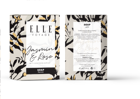 ELLE Jasmin & Rose Soap 40g 200/carton