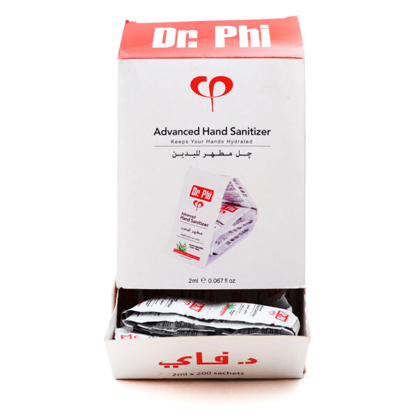 Hand Sanitizer 2ml Sachets- Stand of 200 pcs 8/carton