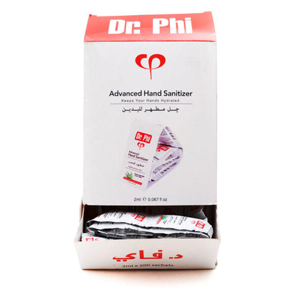 Hand Sanitizer 2ml Sachets- Stand of 200 pcs 8/carton