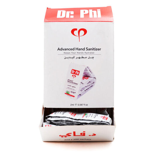 Hand Sanitizer 2ml Sachets- Stand of 200 pcs 8/carton