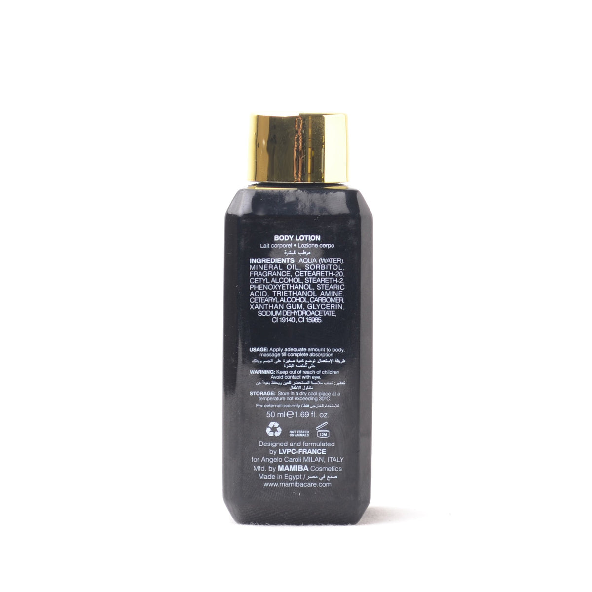 ANGELO CAROLI Lotiion 50ml Bottle
