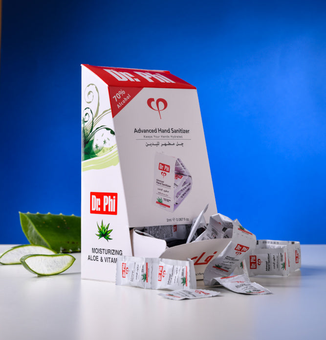 Hand Sanitizer 2ml Sachets- Stand of 200 pcs 8/carton