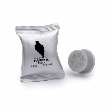 Decaf ABANO di PARMA 50% ARABICA 7g Capsules x 100