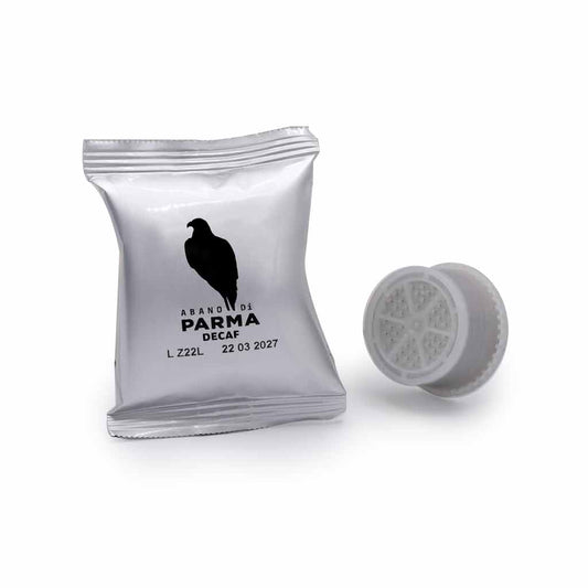 Decaf ABANO di PARMA 50% ARABICA 7g Capsules x 100