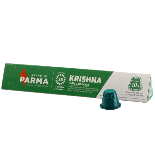 Krishna ABANO di PARMA 70% ROBUSTA 5.6g Capsules x 100