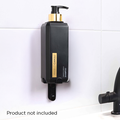Angelo Caroli Black Stainless Steel Bracket Single Squared