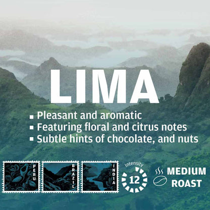Lima ABANO di PARMA 70% ARABICA 5.6g Capsules x 100