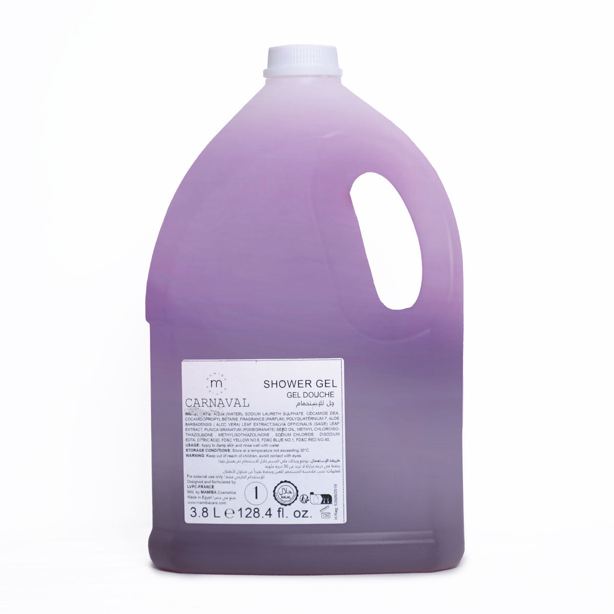 M Carnaval Shower gel 3.8L (2 Pcs/box)