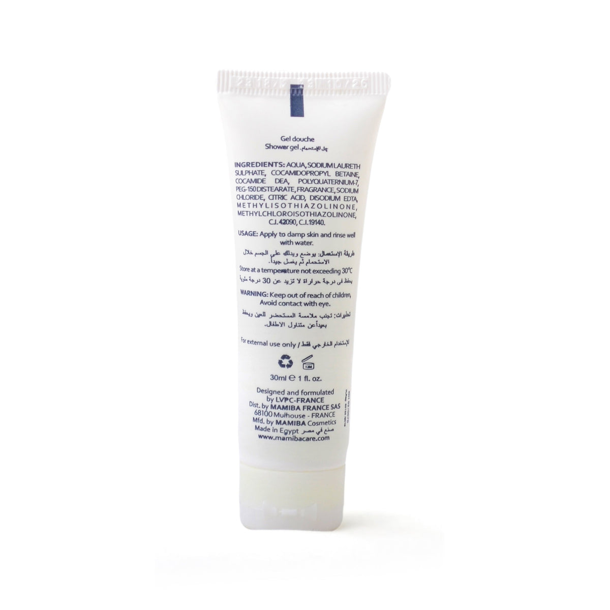M Dora Shampoo Bottle – Lime, Basil & Mandarin 30ml
