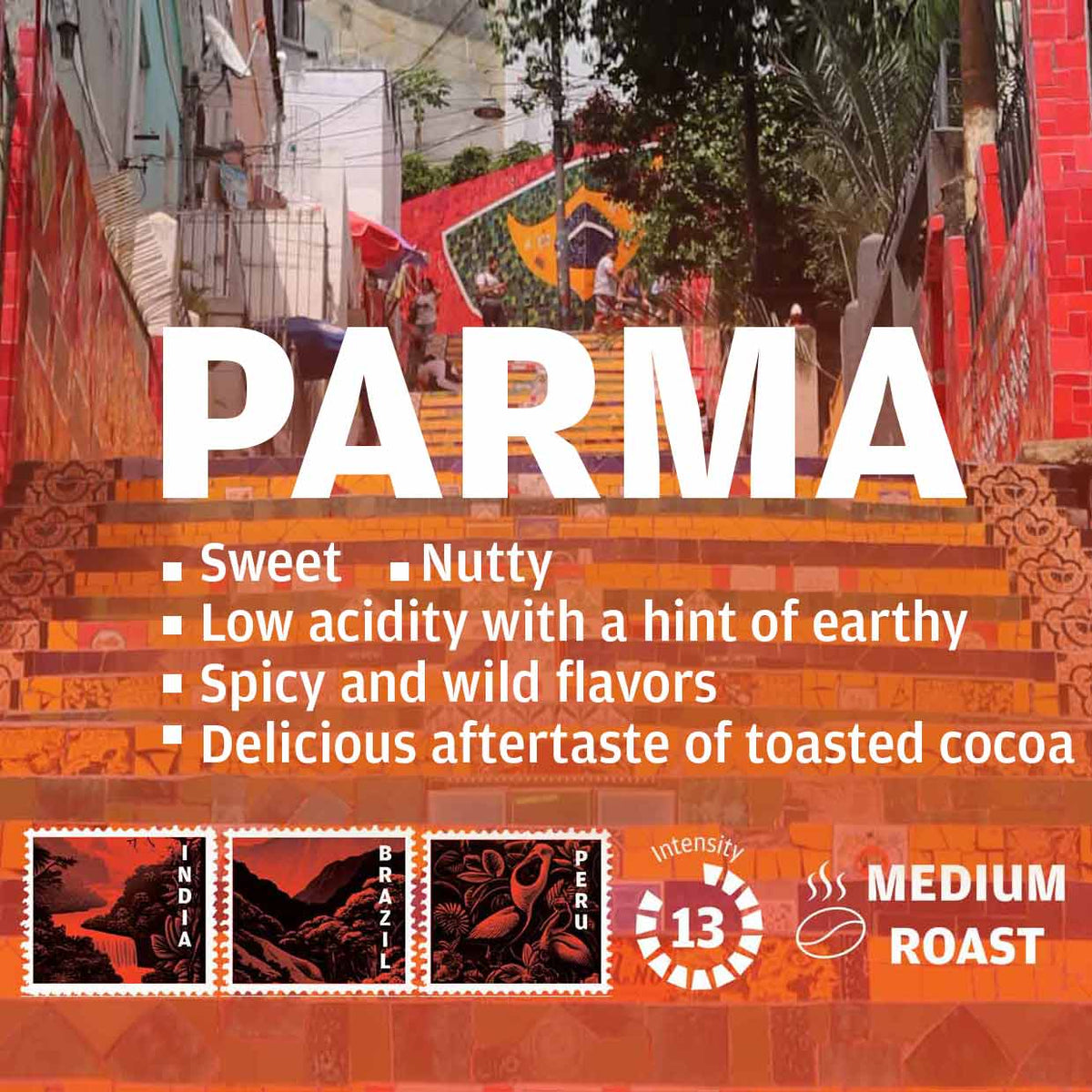 Parma ABANO di PARMA 50% ARABICA 7g Capsules x 100