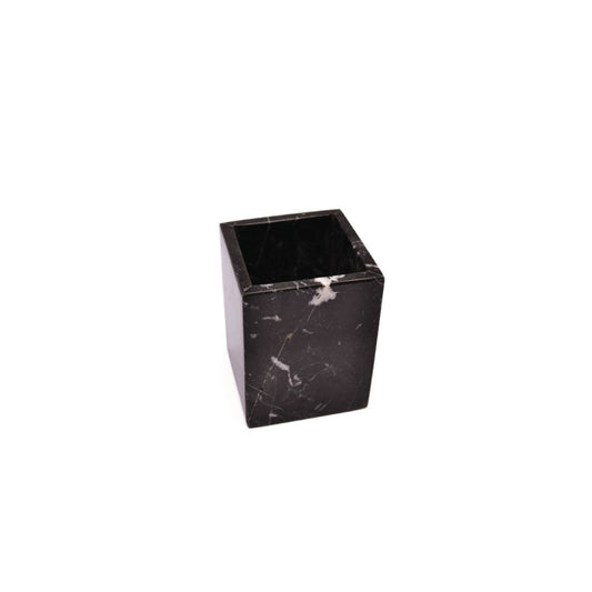 Marquina Handcrafted Black Marble Tumbler