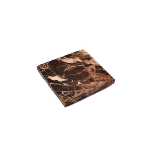 Yecla Handcrafted Spanish Brown Marble Soap Dish